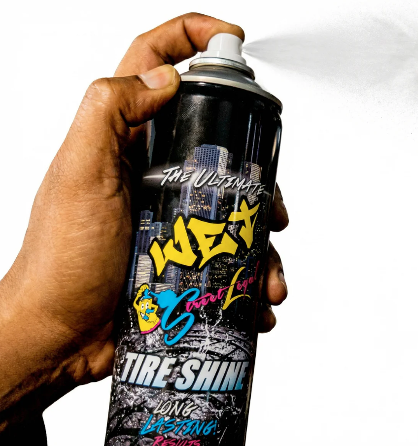 Street Legal Ultimate Wet Tire Shine – Non-Splatter Formula (14oz)